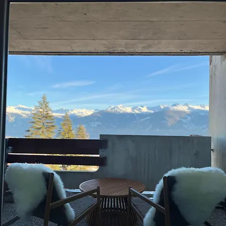 Elegant Renove Avec Vue A * Anzere